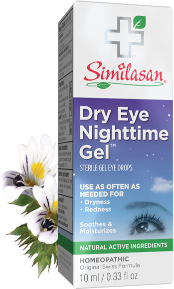 Similasan dry eye nighttime gel eye drops