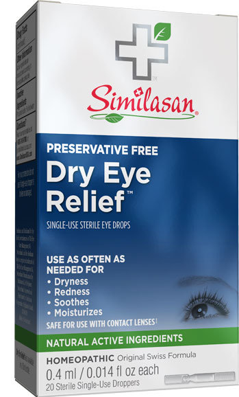 Single-Use Dry Eye Relief
