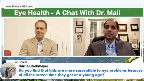 Live chat with Dr. Mali and Similasan: Eye Health